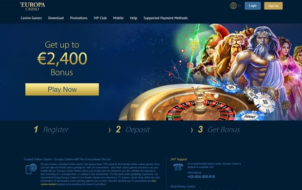 Europa casino no deposit bonus codes 2018